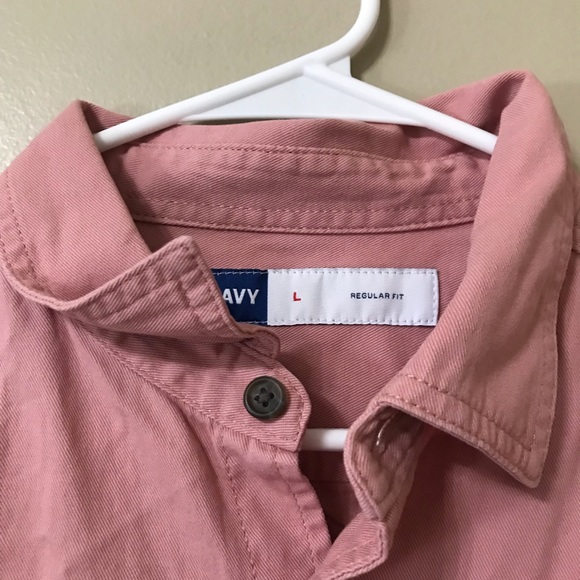 Old Navy Regular Fit Workwear Utility Shirt - Picture 3 of 4